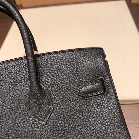 エルメスバーキン 25 Birkin  Black (Noir) ブラック トゴ Togo ゴールド金具  全手縫い