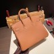 エルメスバーキン 25 Birkin  Gold   ゴールド トゴ Togo ゴールド金具  全手縫い