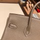 エルメスバーキン 25 Birkin  Étoupe Grey エトゥープ ゴールド金具  全手縫い