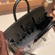 エルメスバーキン 25センチbox So black ブラックシルバー金具 全手縫いbirkin25-025