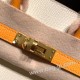 エルメスバーキン 25センチヴォーエプソン Epsom クレ X ソレイユ 10/ Craie & 9H/Soleilゴールド金具  全手縫いbirkin25-058