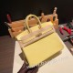 エルメスバーキン 25センチスイフト swift ジョーヌプッサン1Z/Jaune Poussinゴールド金具  全手縫いbirkin25-070