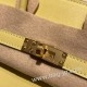 エルメスバーキン 25センチスイフト swift ジョーヌプッサン1Z/Jaune Poussinゴールド金具  全手縫いbirkin25-070