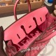 エルメスバーキン 25センチスイフト swift ローズエテ K4 /Rose d’eteゴールド金具  全手縫いbirkin25-071