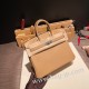 エルメスバーキン 25センチスイフト swift チャイ0M/Chai シルバー金具 全手縫いbirkin25-074