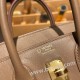 エルメスバーキン 25センチスイフト swift チャイ X モーヴシルベストル0M/Chai & X9 /Mauve Sylvestre  ゴールド金具  全手縫いbirkin25-075