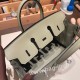 エルメスバーキン 25センチスイフト swift セージ Q1/ Sauge シルバー金具 全手縫いbirkin25-077