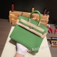 エルメスバーキン 25センチトゴ Togo プルーズ 6G/ PELOUSE シルバー金具 全手縫いbirkin25-102