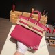 エルメスバーキン 25センチトゴ Togo ルビーB5 /Rubyゴールド金具  全手縫いbirkin25-104