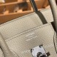 エルメスバーキン 25センチトゴ Togo セージQ1 /Sauge シルバー金具 全手縫いbirkin25-108