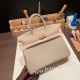 エルメスバーキン 25センチトゴ Togo トゥルティエールグレー81 /Gris Tourterelle  RoseGold  Hardware  全手縫いbirkin25-110