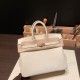 エルメスバーキン 25センチトゴ Togo クレ10/Craie  RoseRose Gold  Hardware  全手縫いbirkin25-114