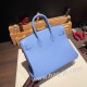 エルメスバーキン 25センチトゴ Togo ブルーパラダイス2T/ Blue Paradiseゴールド金具  全手縫いbirkin25-117