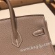 エルメスバーキン 25センチトゴ Togo エトゥープnew stock  18 /Étoupe Grey ゴールド金具  全手縫いbirkin25-138