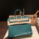 エルメスバーキン 25センチトゴ Togo マラカイトnew stock  Z6 /Malachite シルバー金具 全手縫いbirkin25-140