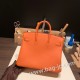 エルメスバーキン 25センチトゴ Togo オレンジ93 /Orangeゴールド金具  全手縫いbirkin25-159