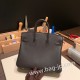 エルメスバーキン 25センチトゴ Togo エベーヌ46/Ebeneゴールド金具  全手縫いbirkin25-162