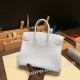 エルメスバーキン 25センチトゴ Togo アズール7R /Azurゴールド金具  全手縫いbirkin25-163