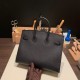 エルメスバーキン 25 外縫い ブラック 89 Black (Noir) 全手縫いbirkin25-w029