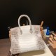 エルメスバーキン 30センチHimalaya ヒマラヤ Himalaya 01 シルバー金具 birkin30-005 全手縫い