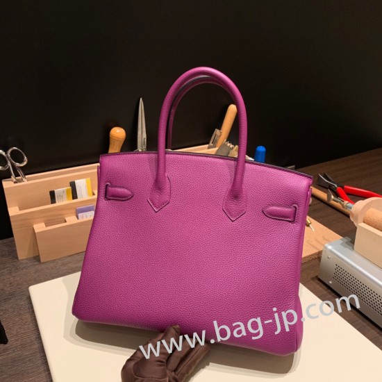 エルメスバーキン 30センチトゴ Togo Silver Hardwareシルバー金具 birkin30-059 全手縫い