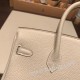 エルメスバーキン 30センチトゴ Togo 81/Gris Tourterelleトゥルティエールグレーゴールド金具 birkin30-073 全手縫い