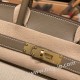 エルメスバーキン 30センチスイフト swift & Canvas18/Étoupe Grey (Étoupe)  エトゥープシルバー金具 birkin30-085 全手縫い