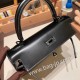 エルメス ケリー25cm 外縫い  box ブラック 89 /Black (Noir) ゴールド金具  kelly25-043 全手縫い