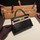 エルメスケリーミニ Kelly bag miniMini Kelly New stock  リザードナチュラ ブラック 89 /Black (Noir) ゴールド金具   kellymini-003 全手縫い