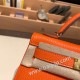 エルメスケリーミニ Kelly bag miniMini Kelly New stock  シェブルミゾル  Chevre オレンジ 93 /Orange ゴールド金具 kellymini-035 全手縫い