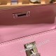 エルメスケリーミニ Kelly bag miniMini Kelly New stock  シェブルミゾル  Chevre モーヴシルベストル X9 /Mauve Sylvestre シルバー金具 kellymini-038 全手縫い