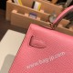 エルメスケリーミニ Kelly bag miniMini Kelly New stock  ヴォーエプソン Epsom ローズコンフェッティ1Q /Rose Confetti ゴールド金具 kellymini-047 全手縫い