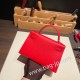 エルメスケリーミニ Kelly bag miniMini Kelly New stock  ヴォーエプソン Epsom ルージュクー S3/ Rouge Cœur ゴールド金具 kellymini-058 全手縫い