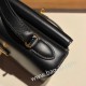 エルメス両面ケリー 不規則なデザイン ヴォーエプソン 89/Black (Noir) ブラック ゴールド金具   kelly-new-012 全手縫い