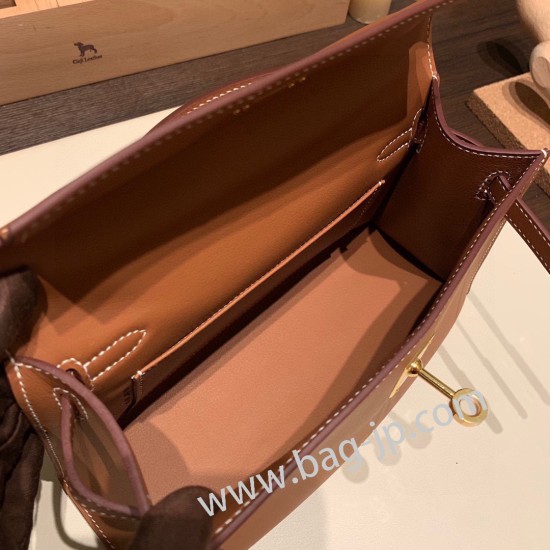 エルメス ポシェットケリー kelly pochette  swift スイフト ゴールド 37 /Gold ゴールド金具 Pochette--026 全手縫い