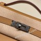 エルメス ポシェットケリー kelly pochette  swift スイフト チャイ 0M/Chai シルバー金具 Pochette--038 全手縫い