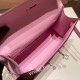 エルメス ポシェットケリー kelly pochette  swift スイフト モーヴシルベストル X9/ Mauve Sylvestre ローズゴールド金具 Pochette--039 全手縫い