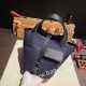 ピコタンロック18/PM スイフト & canvas cargo ブルーサフィール73/BlueSaphir& ブラック89/Black シルバー金具 Picotin18-004 全手縫い