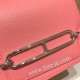 エルメス Roulis 19cm エバーカラー U5/Rose Lipstick  ローズリップスティック シルバー金具  Roulis-034 全手縫い