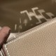 エルメス Mosaique 17センチ ヴォーエプソン 8C/Elephant Grey グリエレファント ゴールド金具   Mosaique-064 全手縫い